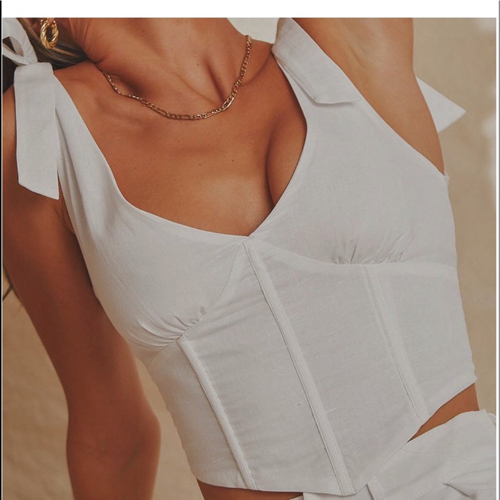 Top - never wore. Too small but took tags off.